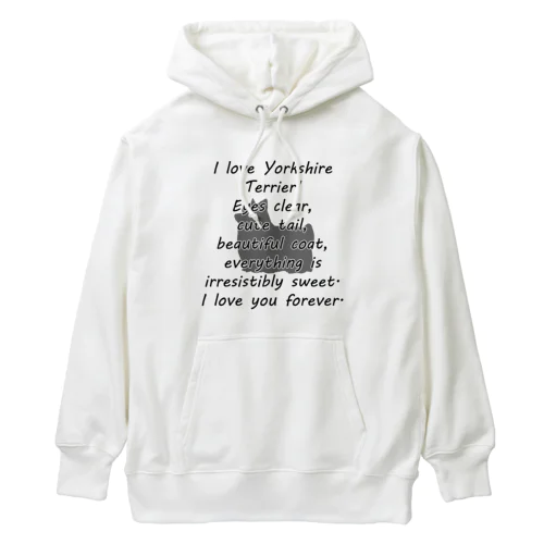 ヨークシャーテリア Heavyweight Hoodie