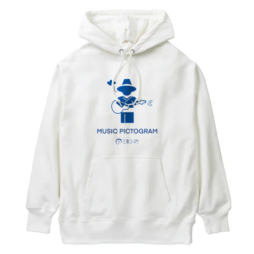 ミュージックピクトグラムグッズ Heavyweight Hoodie