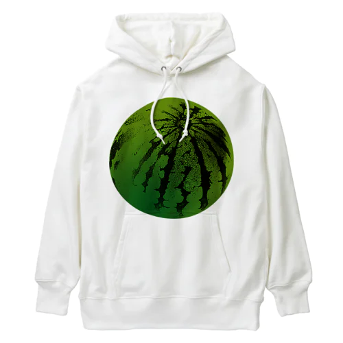 すいか -watermelon- 丸 Heavyweight Hoodie