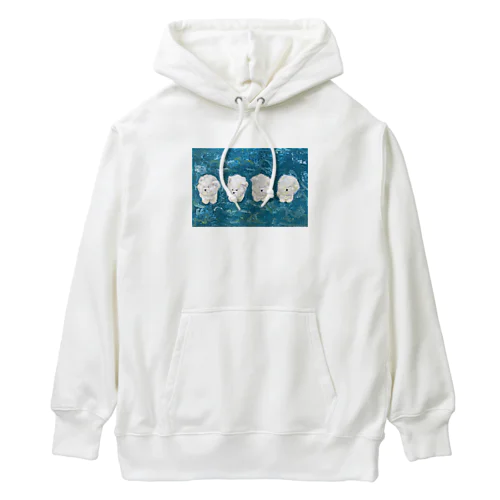 暴風犬シリーズ　ビション4カット Heavyweight Hoodie