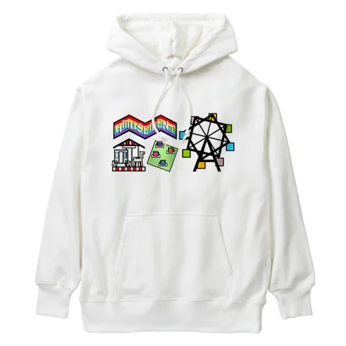 『かくばる』amusement park Heavyweight Hoodie