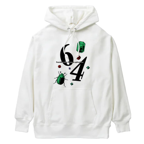 黄金虫 鉱物 Heavyweight Hoodie