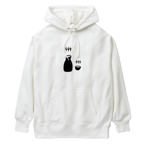 熱燗（黒） Heavyweight Hoodie