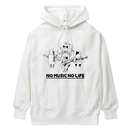 ねこバンド Heavyweight Hoodie