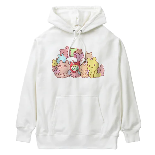 ぬいぐるみとてでべびちゃん Heavyweight Hoodie