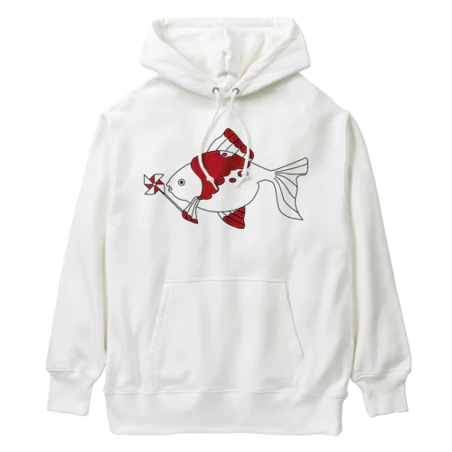 風車白金魚 Heavyweight Hoodie