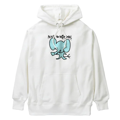 はじめましてだぞうさん Heavyweight Hoodie