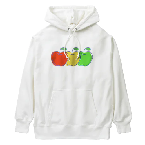 りんご三兄弟 Heavyweight Hoodie