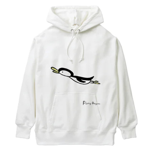 Flying penguins Heavyweight Hoodie