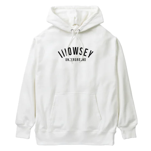 "lilOWSEY" OG BLACK LOGO Heavyweight Hoodie