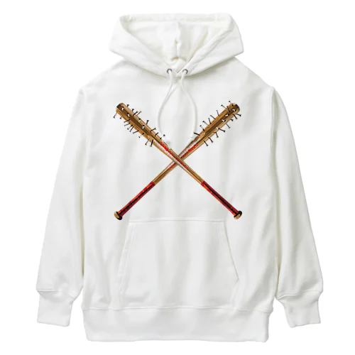 釘バット Heavyweight Hoodie