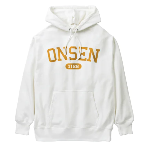 ONSEN 1126 （イエロー） Heavyweight Hoodie