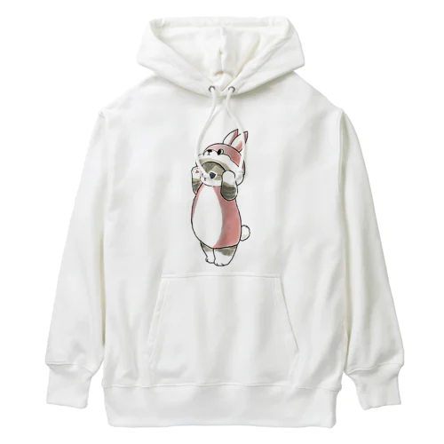 ねこかぶり（うさぎ） Heavyweight Hoodie