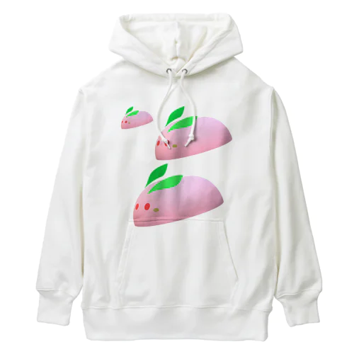 雪兎３🐰 Heavyweight Hoodie