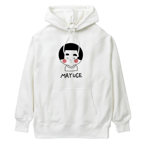 まゆげちゃん Heavyweight Hoodie