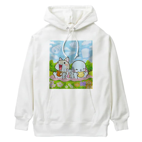 パン(つくし３月テーマ) Heavyweight Hoodie