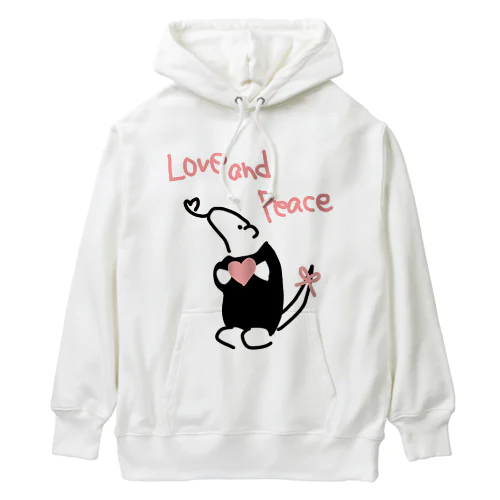 Love and Peace Heavyweight Hoodie