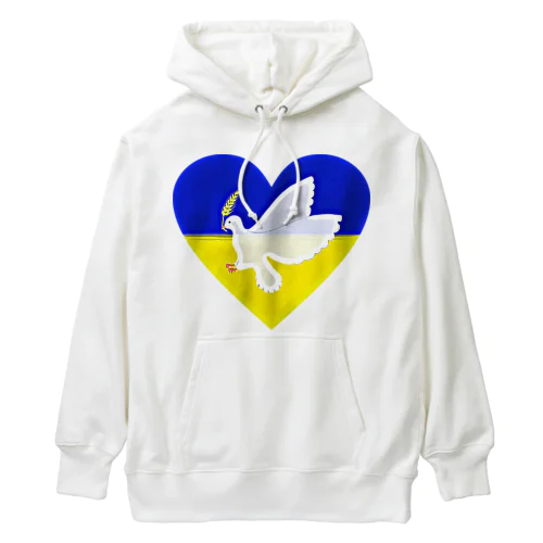 Pray For Peace ウクライナ応援 Heavyweight Hoodie