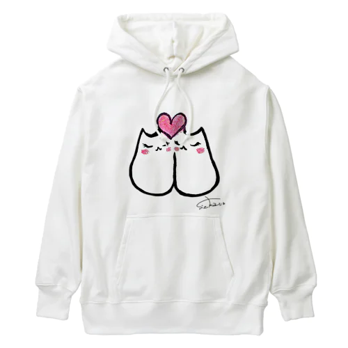 『いつも一緒』もな子さん Heavyweight Hoodie