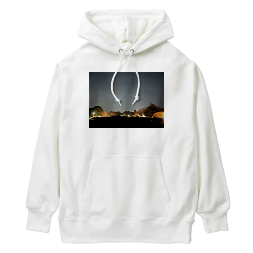 星空の下でひと息 Heavyweight Hoodie