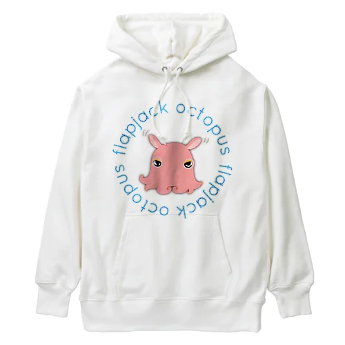 Flapjack Octopus(メンダコ) 英語バージョン Heavyweight Hoodie