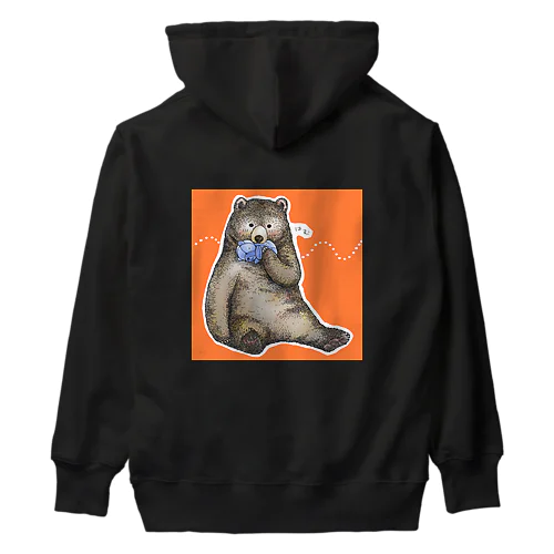 野生の獣と布のけもの Heavyweight Hoodie