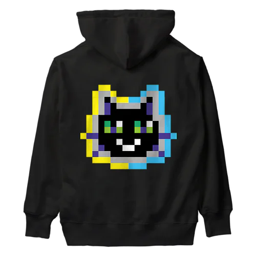 あのねじつは・くろねこ Heavyweight Hoodie