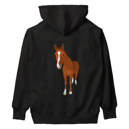 栗毛馬 Heavyweight Hoodie