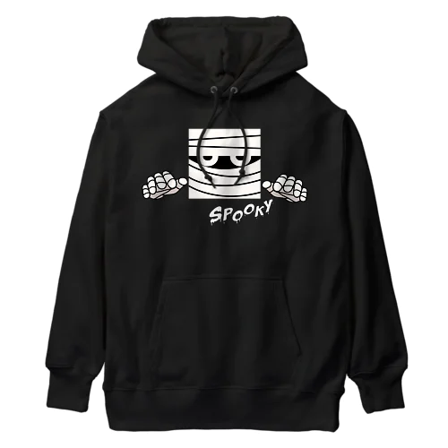 ミイラ男 (横長) Heavyweight Hoodie