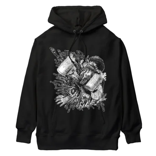 マツヲの『horror big hoodie』 Heavyweight Hoodie