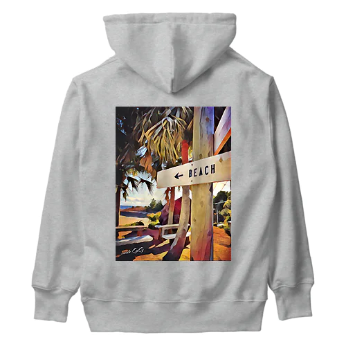 beach side GiG Heavyweight Hoodie