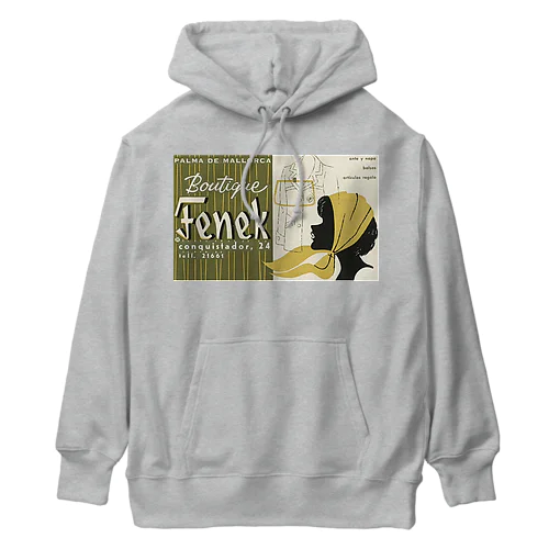 スペイン・マヨルカ島パルマ　Boutique Fenek 1960S Heavyweight Hoodie