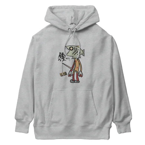 魚面人 Heavyweight Hoodie