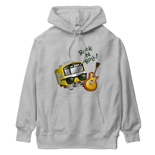 黄色い電車 「 音楽大好き ! 」 Heavyweight Hoodie