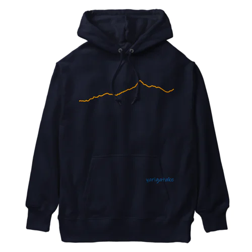 槍ヶ岳ライン Heavyweight Hoodie