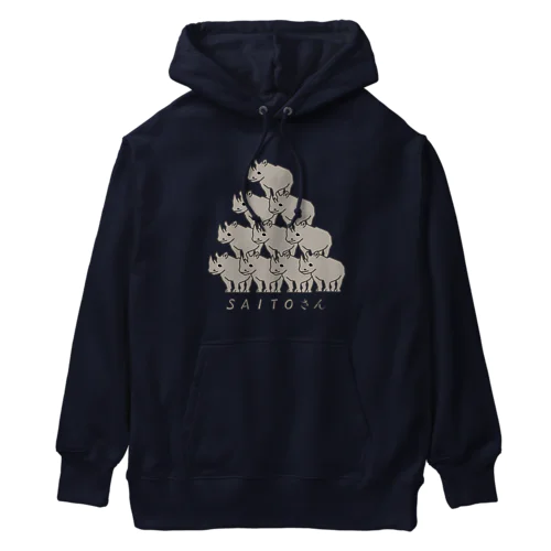 サイが十匹 さいとうさん Heavyweight Hoodie