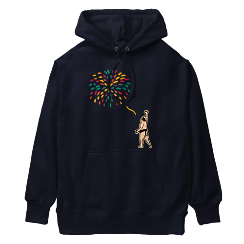 力士 いつでもどこでも花火をあげる Heavyweight Hoodie