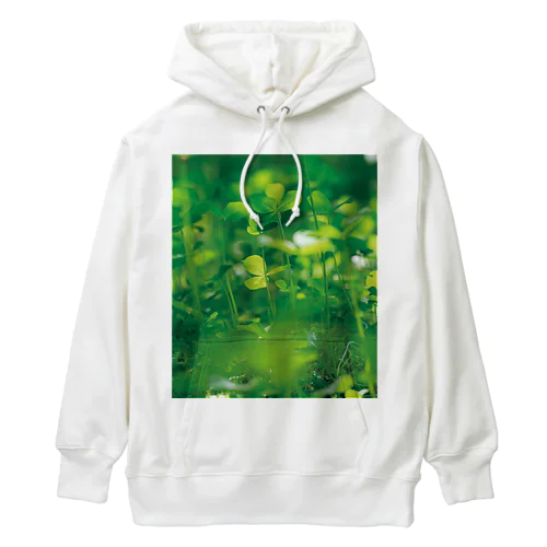 癒しの風景（クローバー） Heavyweight Hoodie