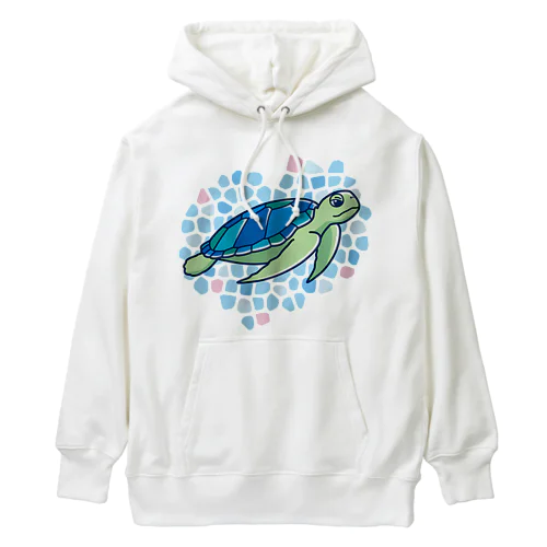 ウミガメさんの海【2】 Heavyweight Hoodie