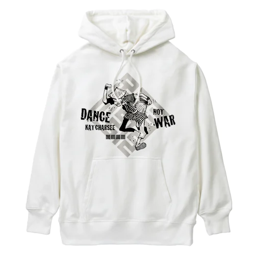 DANCE KATCHARSEE NOT WAR ヘビーウェイトパーカー