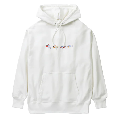 幼魚だから小さいよ Heavyweight Hoodie