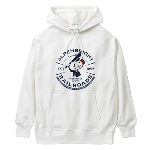 Railroads お猿さんエンブレム 青 Heavyweight Hoodie