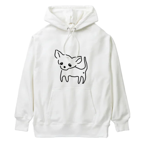 ゆるチワワ（クリア） Heavyweight Hoodie