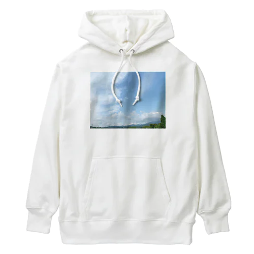 癒しの風景（空と雲） Heavyweight Hoodie