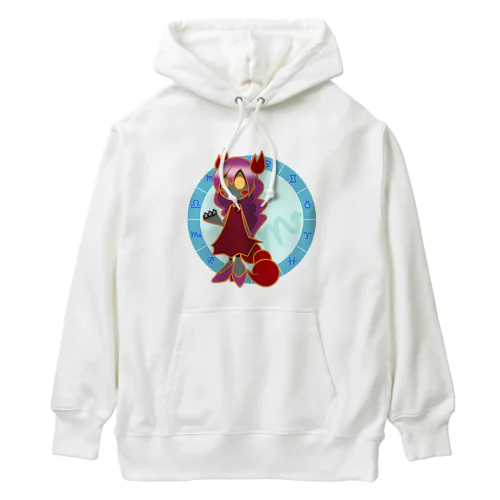 さそり座 パターン1・フルカラー Heavyweight Hoodie