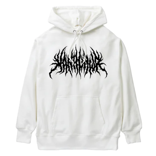 DEATH KANAGAWA / 神奈川(黒ロゴ) Heavyweight Hoodie