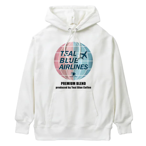 TEAL BLUE AIRLINES Heavyweight Hoodie