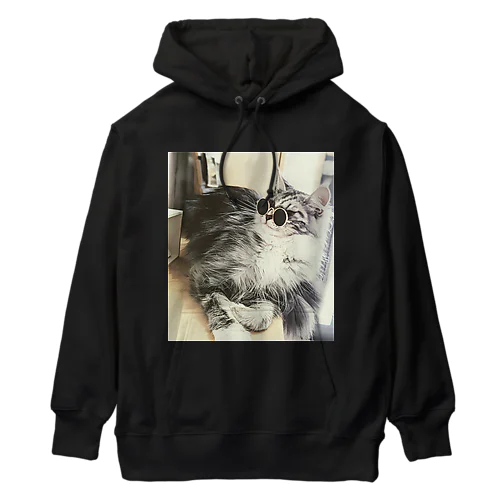 エモーショナルねこ Heavyweight Hoodie