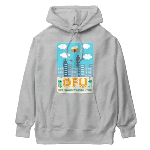 白昼のOFU(お麩) Heavyweight Hoodie