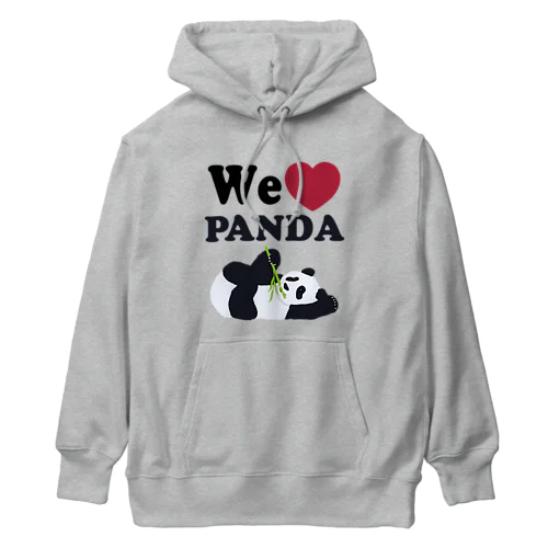 we love パンダ Heavyweight Hoodie